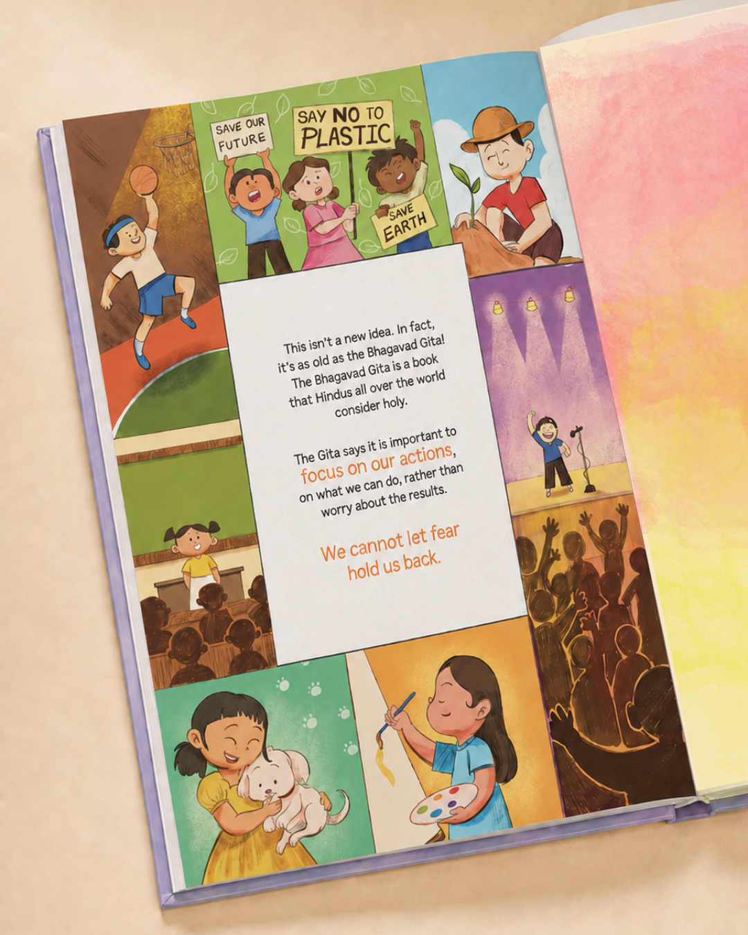 personalized gita book for children and kids bound to belong stories