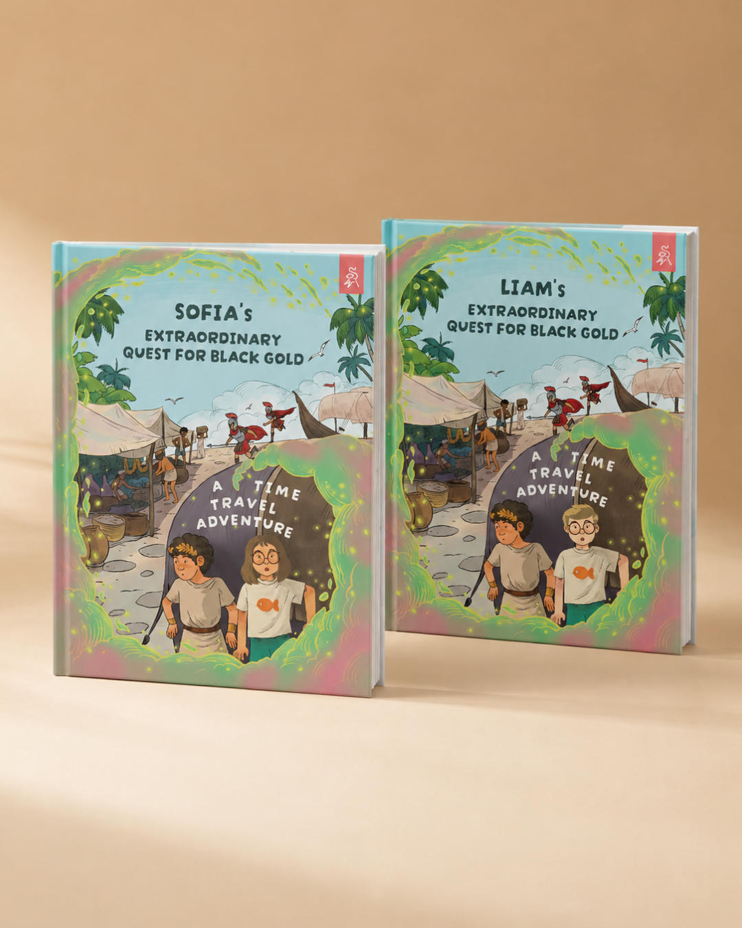 black gold quest adventure personalized kids book for children time travel muziris lost island city customized avatar bound to belong